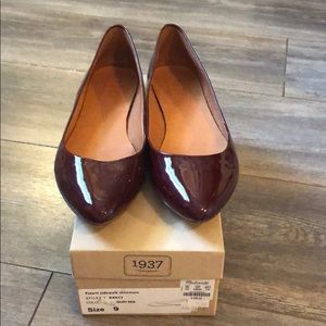 Madewell patent sidewalk skimmers